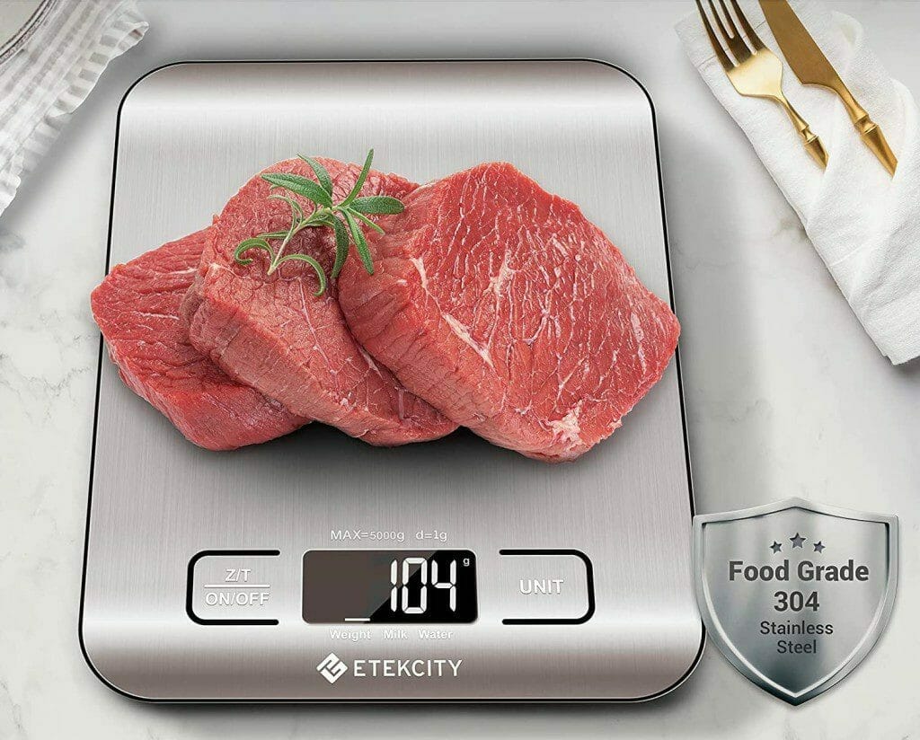 Etekcity Food Kitchen Scale meat