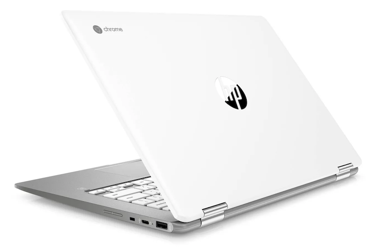 HP 14b-ca0010nr Chromebook X360 ports