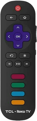 TCL 50S435 remote