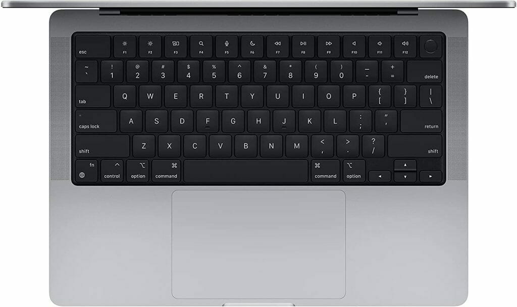 2021 Apple MacBook Pro (14-inch) keyboard