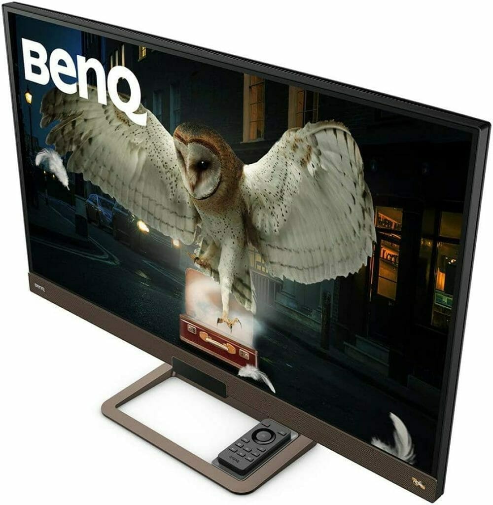 BenQ EW3280U Review remote