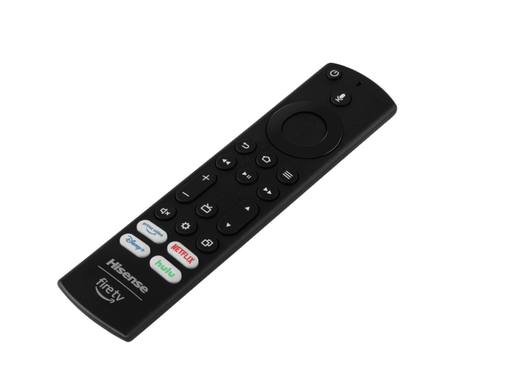 Hisense 50U6HF Review remote