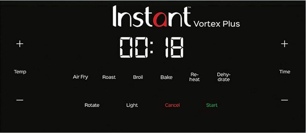 Instant Vortex Plus Review functions