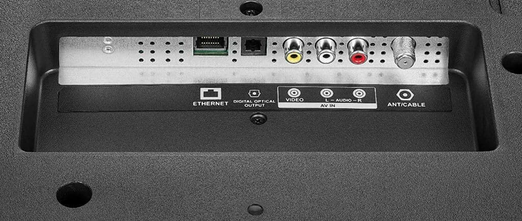 Insignia NS-50F301NA22 Review ports