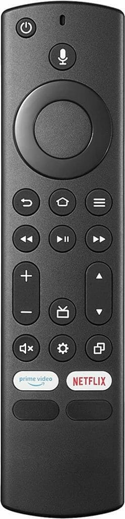 Insignia NS-50F301NA22 Review remote