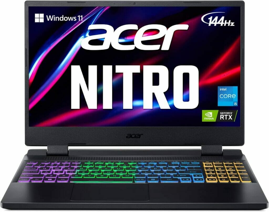 Acer Nitro 5 AN515-58-527S Review front