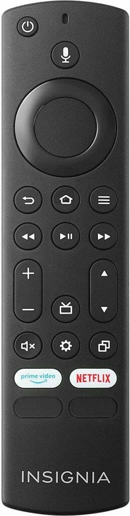 Insignia NS-50F301NA24 Review remote