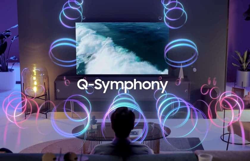What is Samsung Q-Symphony about