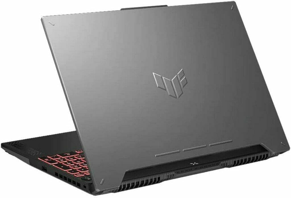 Asus TUF Gaming A15 FA507NU-DS74 Review lid